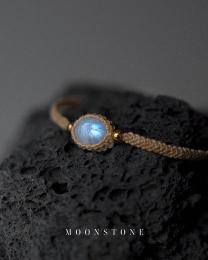 Sand & Stone Bracelet - Moonstone